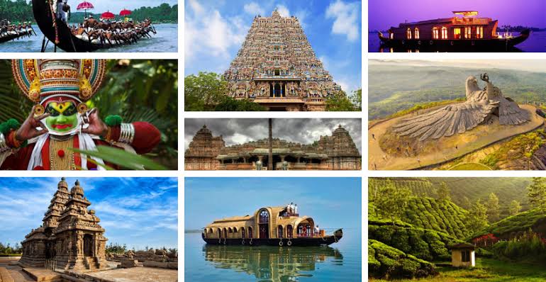 this is a photo collection of top travel destinations in south