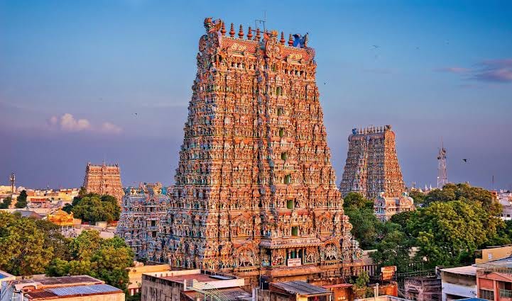 Meenakshi temple Madurai भारतीय मंदिर