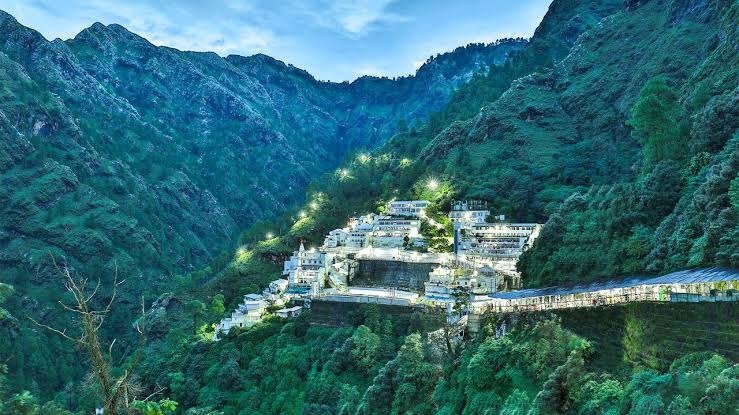 Vaishnav devi temple Jammu Kashmir भारतीय मंदिर
