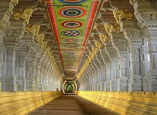 Rameswaram Temple Tamil Nādu भारतीय मंदिर