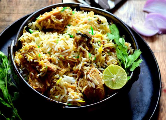 Lakhnow biryani Food of Uttar Pradesh