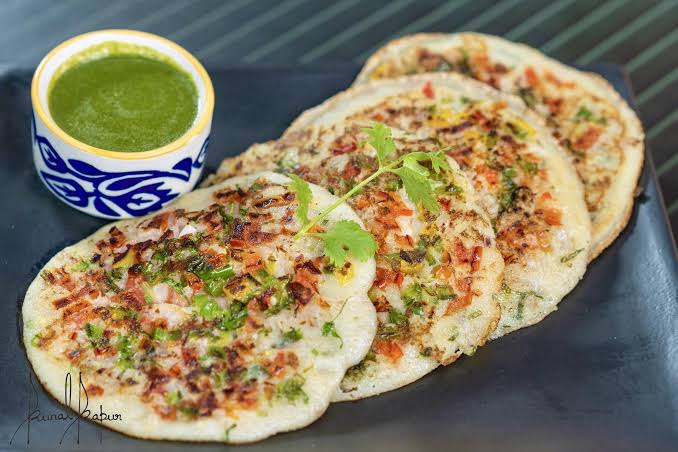 Uttapam Food of Tamil Nadu