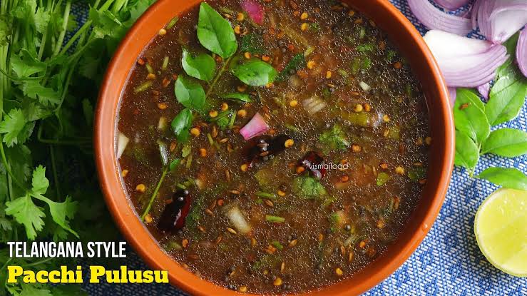 Pacchi Pulusu Telangana Cuisine
